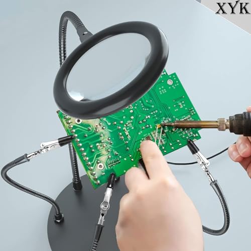 Herramienta de soldadura de tercera mano para reparar electrónica y joyas 8