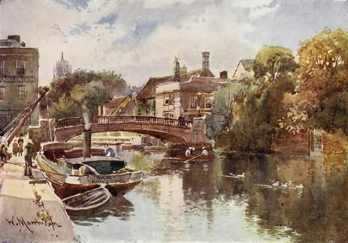 Art Mural le Grand Pont Poster William Matthison Peinture Graffiti Moderne Grand Format 60x90