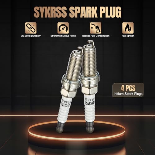 Image of Iridium Platinum Spark Plug XP5682 4 Pack for Honda Civic | Fits Acura ILX /TLX; Accord /Civic /CR-V /Fit; Fits Mazda 3 /6 /CX-3 /CX-5 /MX-5 Miata; Crosstrek /Forester /Impreza /Legacy /Outback