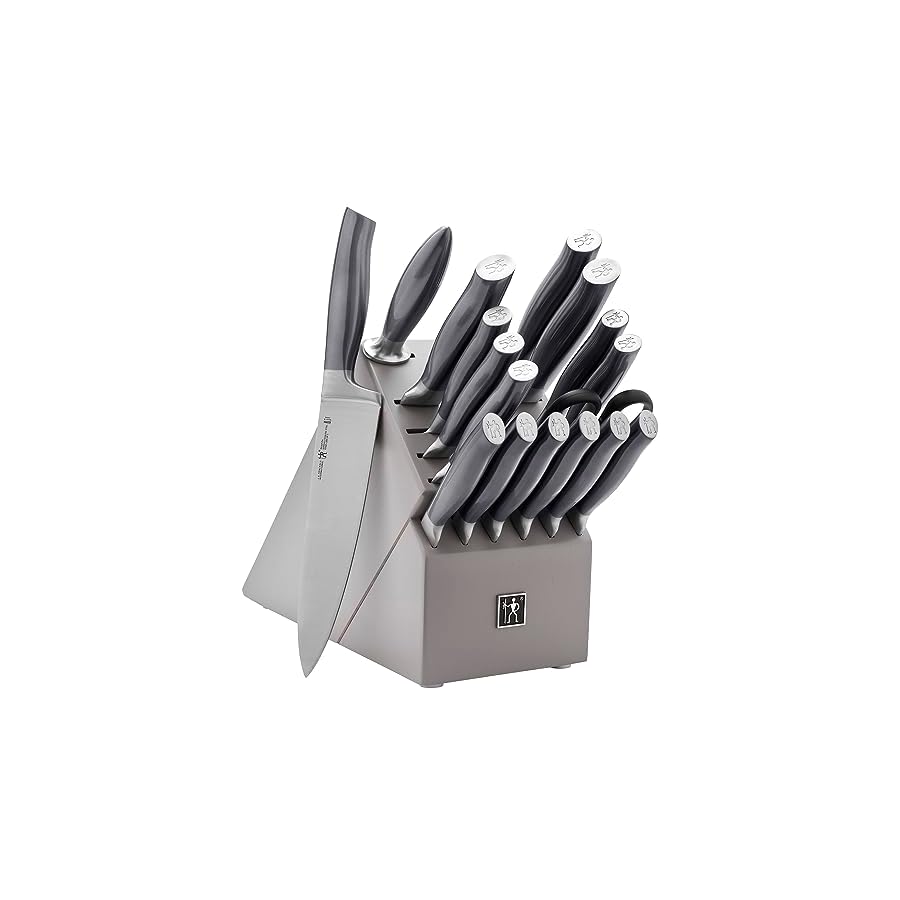 HENCKELS Graphite Knife Block Set, 18, Grey