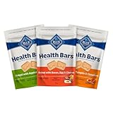 Blue Buffalo Health Bars Crunchy Dog Biscuits, Variety Pack, Bacon, Egg & Cheese, Apple & Yogurt, Pumpkin & Cinnamon, 16-oz Bags