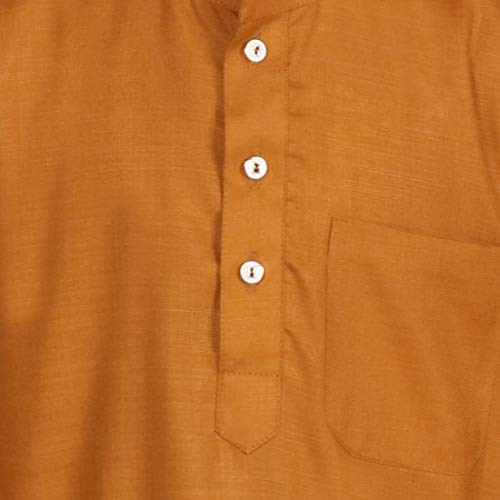 Image of SG YUVRAJ Raw Silk Kurta Set for Boys