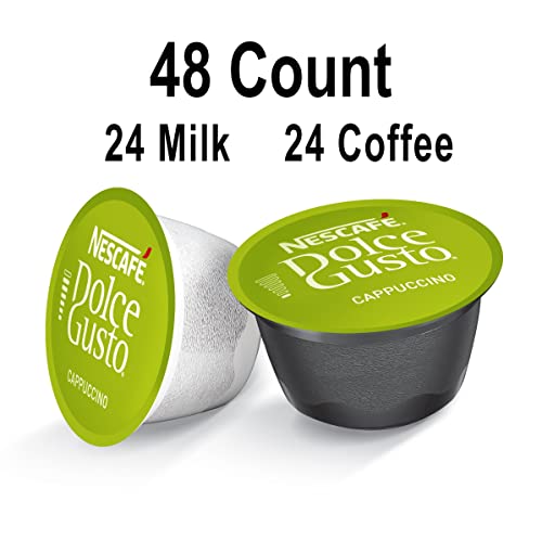 Nescafe Dolce Gusto Coffee Pods, Cappuccino, 16 Capsules, Pack Of 3 #TOP3