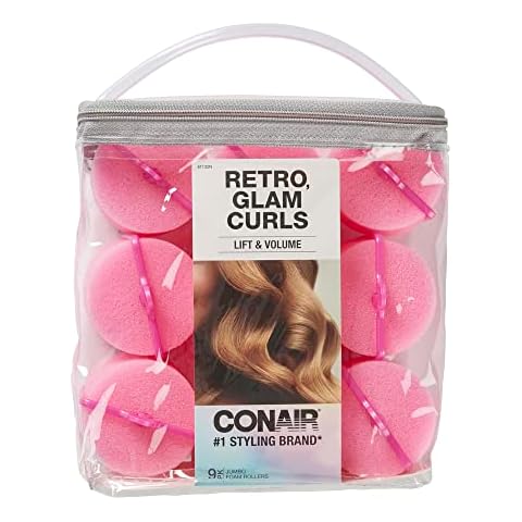Conair Jumbo Foam Hair Rollers Cover