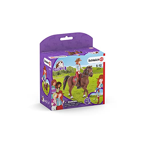 schleich 42539 HORSE CLUB Hannah & Cayenne, für Kinder ab 5-12 Jahren, HORSE CLUB - Spielset – Bild 6