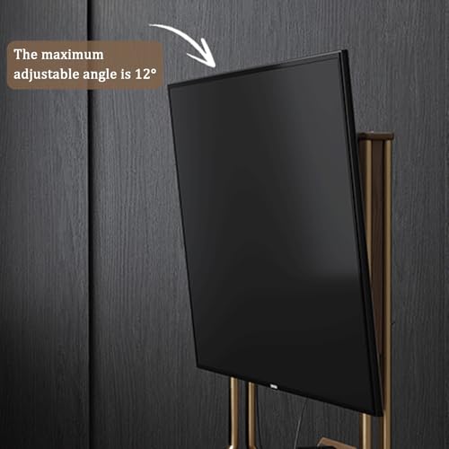 Soporte móvil para TV, ajustable y con ruedas, 40-85 pulgadas miniatura 6