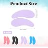 10 PCS Under Eye Patches, Reusable Eye Patches Silicone Patches Under Eye Mask Silicone Eye Patches Reusable Overnight for Dark Circles and Puffiness Effect to Reduce Wrinkles and Fine Lines Colorful