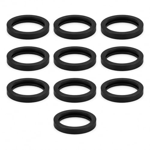 KPEOY 10 PCS Gas Can Spout Gaskets, Leakproof Rubber Sealing O-Rings Fuel Washer Seals Replacement, Fuel Tank Nozzle Gaskets Compatible with Gas Can Spouts, Car Accessories