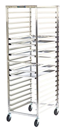 Lakeside 136 Food Service Economy Series Pan Rack, Stainless Steel, 20 Trays (Fully Assembled)