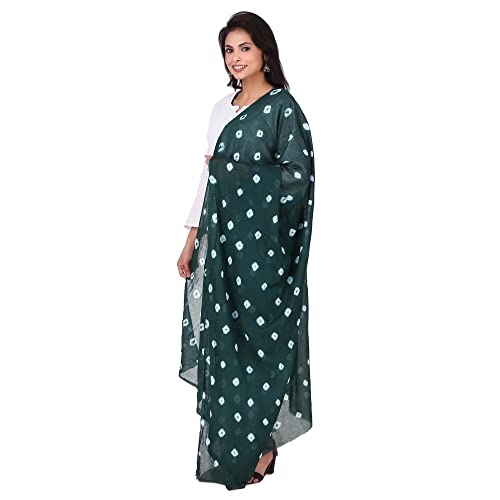 Traditions Bazaar Women's Tie-Dye Pure Cotton Dupatta