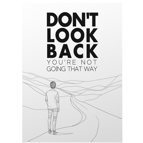 Image of Giftzie Motivational Wall Decor, Don't Look Back