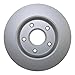 Bison Performance Coated Front Vented 302mm & Rear Solid 305mm Disc Rotors & Akebono ProACT Ceramic Pad Set Full Brake Kit For Chrysler Tonw & Country Dodge Grand Caravan Jurney RAM C/V VW Routan