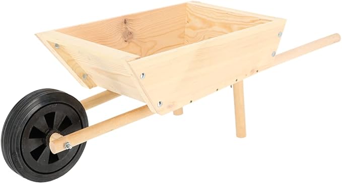 Carretilla infantil de madera Esschert Design miniatura 2