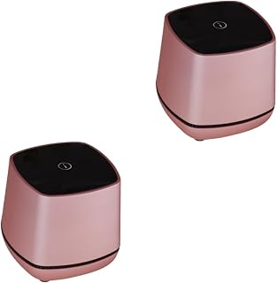 VOSAREA Computer Speakers 2pcs Portable Speaker Wired Speaker Computer Speaker Bass Sound Speaker Speakers Audio Household