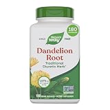 Nature's Way Dandelion Root - 1,575mg Per 3-Capsule Serving - Traditional Diuretic Herb* - Non-GMO Project...