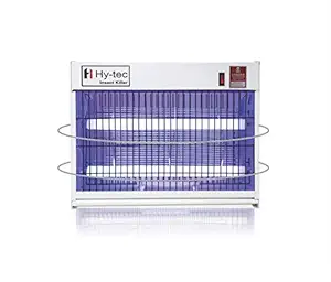 H Hy-tec (Device) Hyik-01 Slim 20 Watt Automatic Electric Pest Control, Insect Killer Machine/Bug Zapper/Fly Catcher For Home Restaurants, Hotels & Offices,1.25 Ft (Make In India) (White)