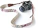 Alled Camera Strap Neck, Adjustable Vintage Floral PInk Camera Straps Shoulder Belt for Women/Men,Camera Strap for Nikon/Canon/Sony/Olympus/Samsung/Pentax ETC DSLR/SLR