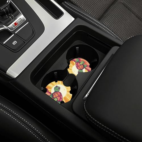 Portavasos para auto universal 2 piezas negro miniatura 6