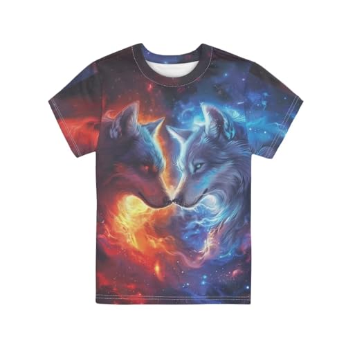 HUIACONG Cool Animal T Shirt for Kids Summer Tshirts School Athletic Shirts Tees Short Sleeve Tops