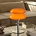 Glivpny Mushroom Lamp Table Lamp for Night Stands,Mid Century Modern Desk Lamps for Bedroom, Vintage Dimmable Bedside Small Lamps, Cute Cool Home Room Aesthetic Decor for Living Room (Orange)