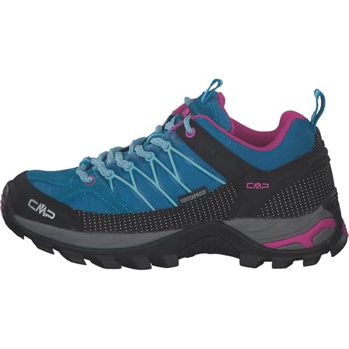 CMP Rigel Low Wmn Trekking Shoe Wp, Wanderschuh, Hawaian-Acqua,
