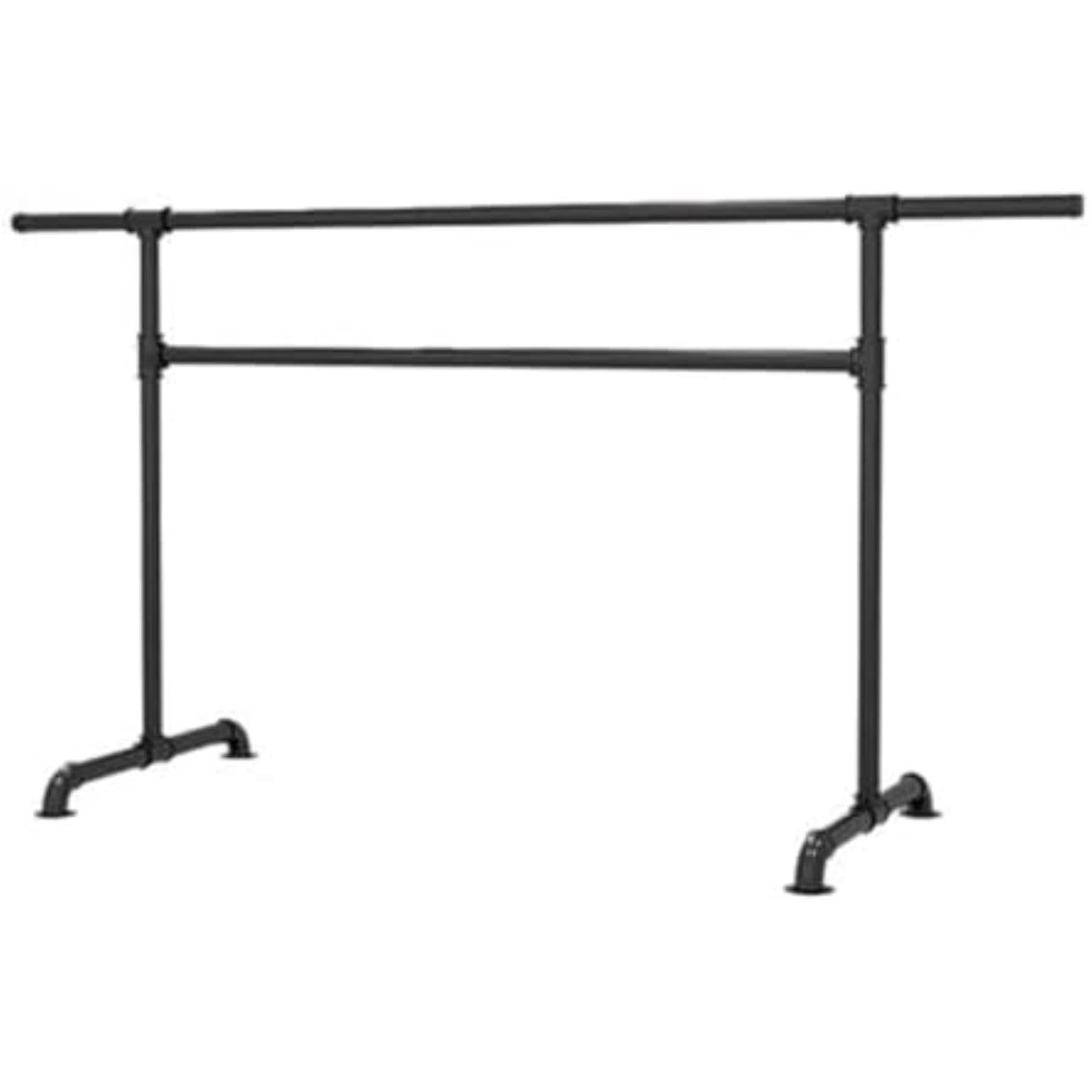 Barre de ballet à hauteur réglable bois 100cm pour enfants et adultes