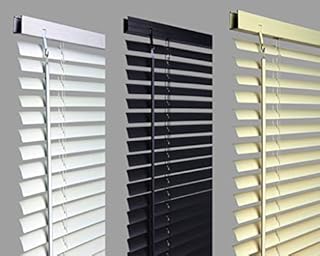umlout New 90cm WHITE Pvc Venetian Blinds, AVAILABLE IN 10 SIZES AND 3 COLOURS Original branded