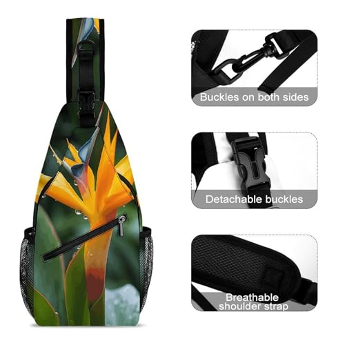 Bolso tipo bandolera casual para trekking y viaje miniatura 3