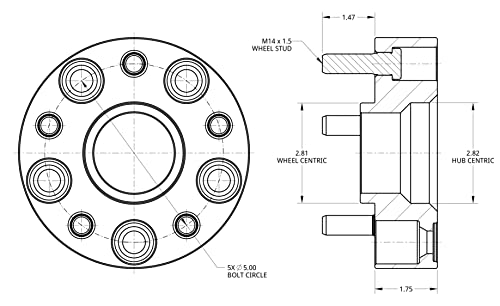 Spidertrax Jeep Truck Wheel Spacer Kit