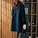 Women Korean Mid-Length Woolen Jacket For Loose Ins Coat