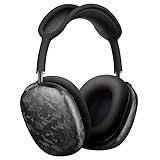 MONOCARBON Forged Carbon Fiber for AirPods Max Case, with AirPods Max Covers Anti-Scratch Shock Resi