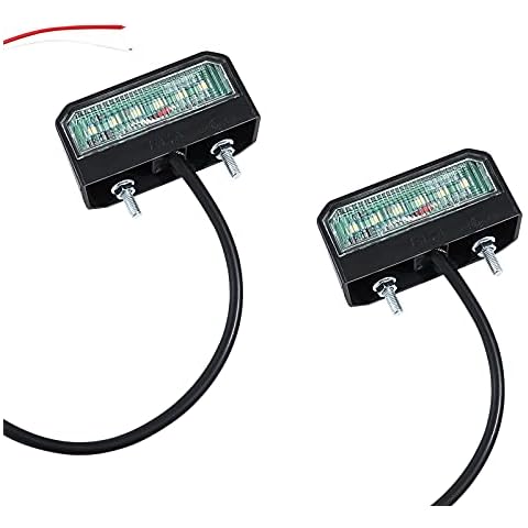 Eacalyc LED Number Plate Lights for Vehicles Cover