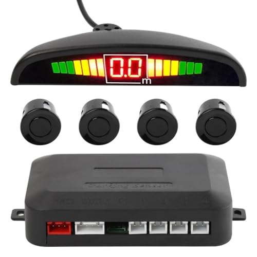Kit de capteurs de stationnement de voiture avec écran de contrôle LED