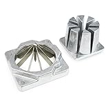 WYZworks Replacement Wedge Cut Blade Assembly and Pusher Block for Commercial French Fry Cutter