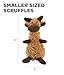 Outward Hound Scruffles Moose Plush Squeaky Dog Toy, Small