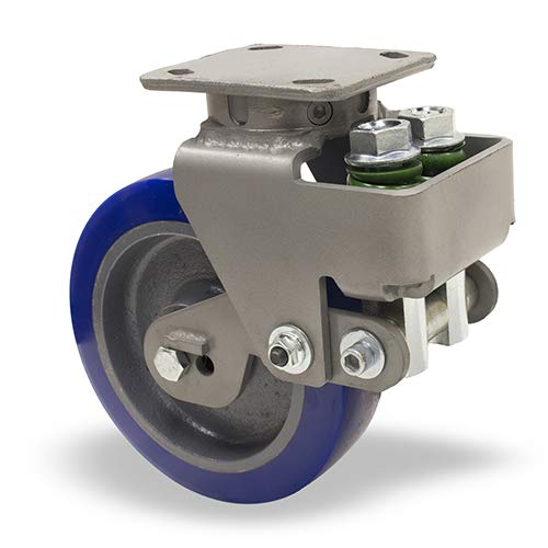 Hamilton (S-AEZFHS-8EGB-1) 6" Aerospace Shock Absorbing Swivel Caster