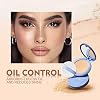 SACE LADY Face Powder Waterproof Sets Makeup, Controls Shine, Smooth Fine Lines for Flawless Lightweight Finish, Long Lasting Matte Compact Setting Powder Cosmetics Cruelty-free, 0.35oz (#01)