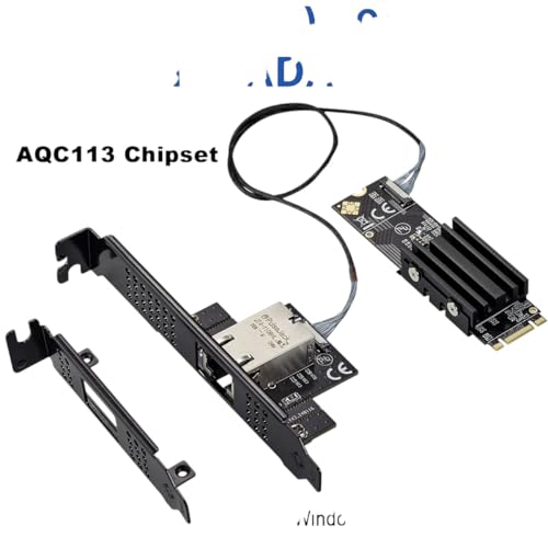 10Gbps/10Gbe M.2 Server LAN Card with AQC113 Chip B Key