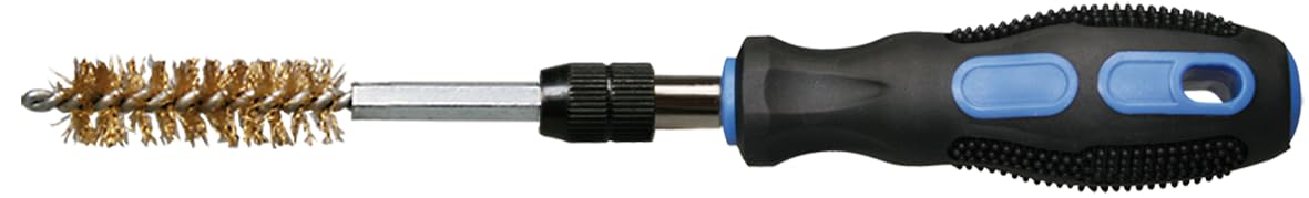 SW-Stahl 62330L 36-częściowy Zestaw Szczotek 1/4", 8-19 mm do Czyszczenia | Nylonowe, mosiężne i stalowe szczotki w kasecie, idealne do rur, gniazd wtryskiwaczy oraz okrawania cylindrów.