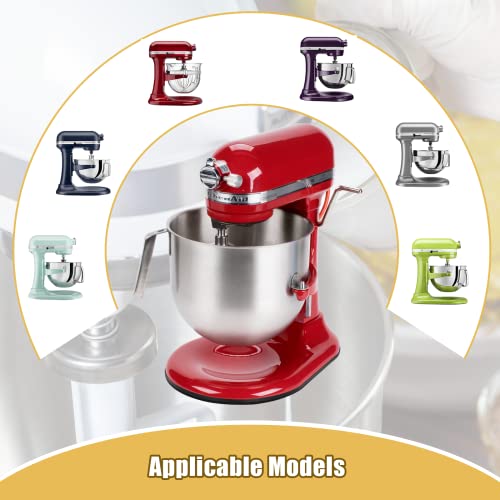 Metal Mixer Slider Mat for KitchenAid 5-8 Qt Bowl Lift Stand Mixer - Kitchen Appliance Sliding Tray Countertop Mixer Mover Slide Mats Pad Compatible with Kitchen Aid Professional 600 Stand Mixer by BAKEWAY - Used condition - Image 6