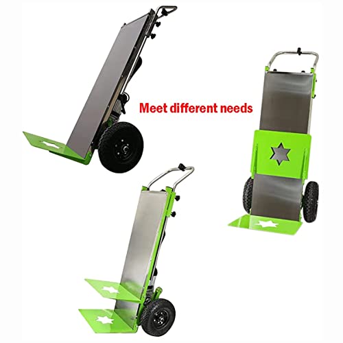 Elektrische Sackkarre mit 200 kg Kapazität â Treppenkletterwagen, 48 V/36 Ah, elektrischer Treppenkletterwagen, 1200 W bürstenloser Gleichstrommotor, arbeitssparende Sackkarre – Bild 5