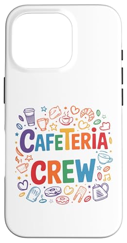 Lunch Lady Cafeteria Squad Crew Funny School Employé du Personnel Coque pour iPhone 16 Pro