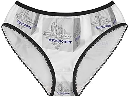 Astronomer Job Panties, Astronomer Job Underwear, Briefs, Cotton Briefs, Funny Underwear, Panties For Women