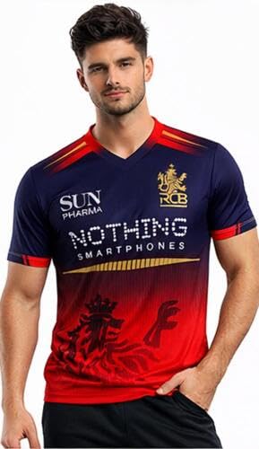 Rcbb New Jersey 2026 for (Men and Boys)