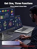JSAUX Kabel USB C na HDMI, 5 m, USB typu C na HDMI 4K UHD (kompatybilny z Thunderbolt 3), kompatybilny z iPhone 17/16, MacBook Pro 2018, MacBook Air/iPad Pro 2018, Galaxy S25/S24/S23/S10/S9, czarny