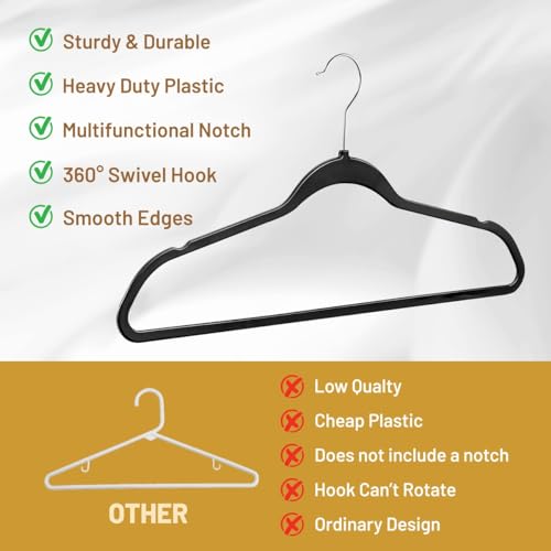 Deilsy ™ Clothes Hangers Plastic Hangers thumb #4