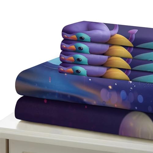 Housse de couette éléphant déco jungle pour lit enfant et ado