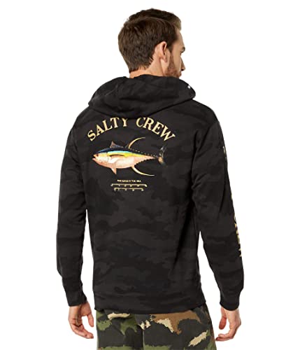 Salty Crew Ahi Mount Hood Fleece Black Camo 2Xl #TOP22
