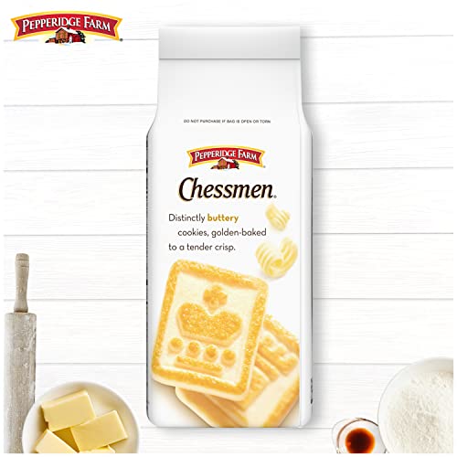 Pepperidge Farm Chessmen Butter Cookies, 7.25 Oz. Bag (Packaging May Vary) #TOP5