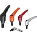 Kipp Adj Handle, MD, 3/8-16, Ext, 1.18, 2.93